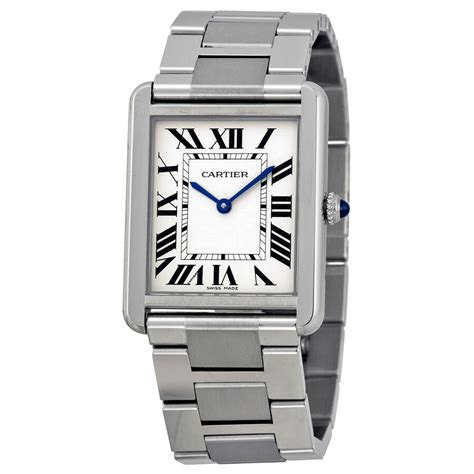 cartier tank solo femme|cartier tank solo watch large.